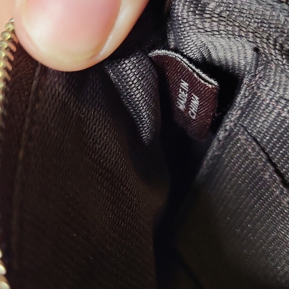 Coach Signature Wristlet Mini Bag Clutch Wallet Brown White Silver Women's OS - Picture 12 of 12